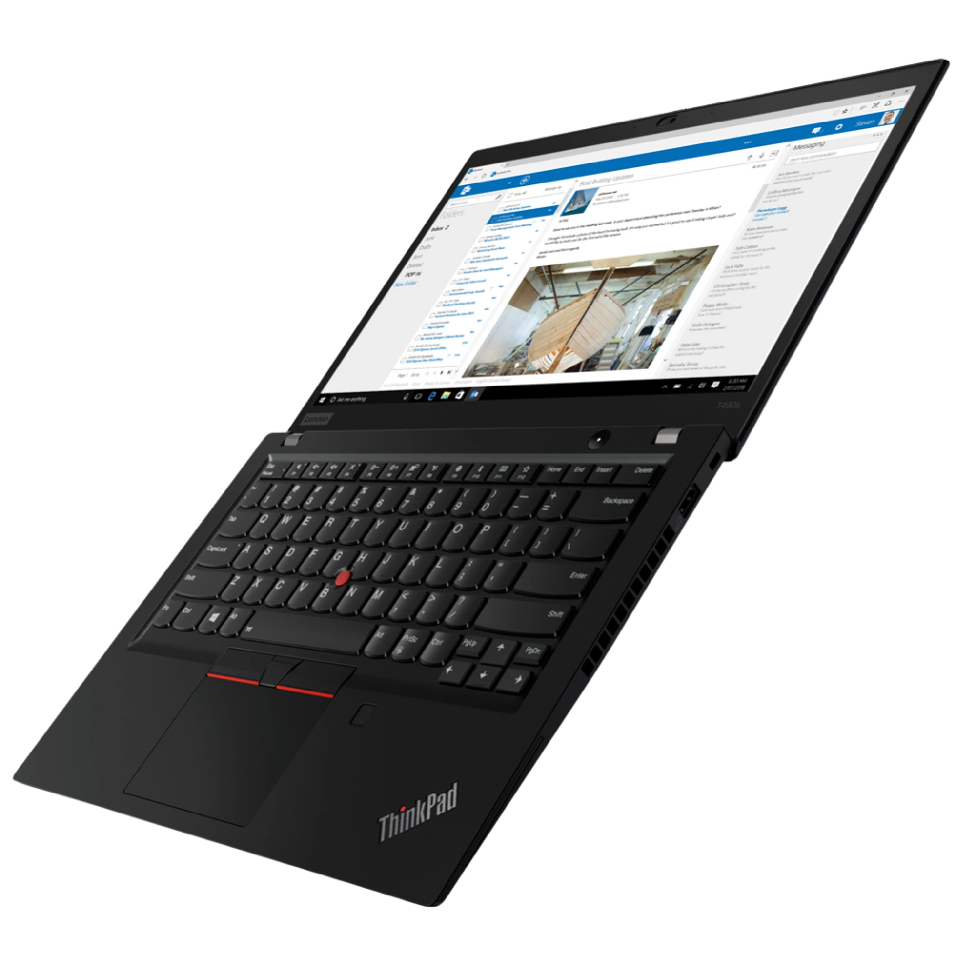 Lenovo ThinkPad T490s Core i5 8th Gen 14″ FHD Business Laptop – 8GB DDR4 RAM, 256GB SSD, Ultra-Slim & Lightweight - Image 3