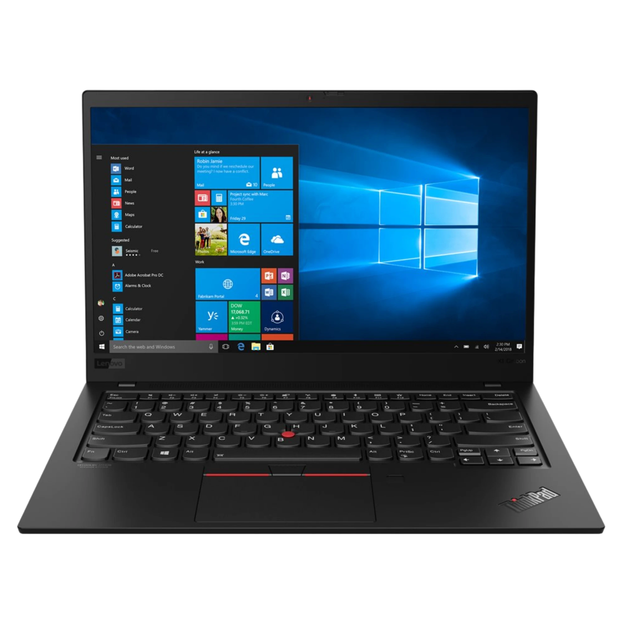 Lenovo ThinkPad X1 Carbon Core i5 10th Gen 14″ FHD Ultrabook – 16GB DDR4 RAM, 512GB SSD, Lightweight Business Laptop - Image 9