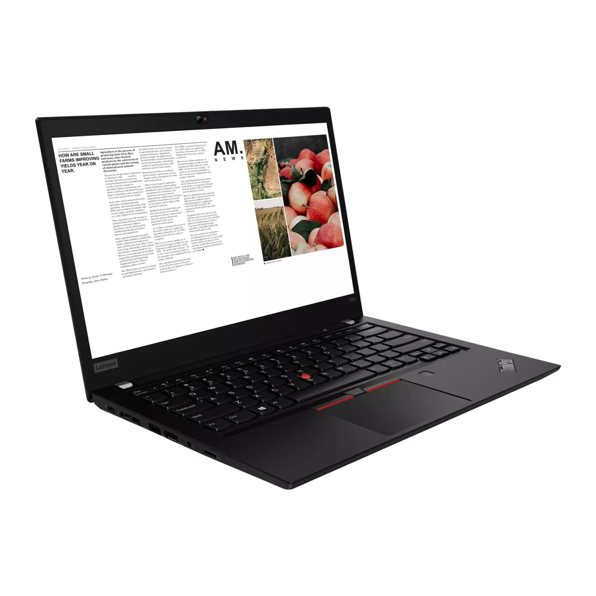 Lenovo ThinkPad T490 Core i5 8th Gen 14″ FHD Business Laptop – 16GB DDR4 RAM, 256GB SSD, Type-C