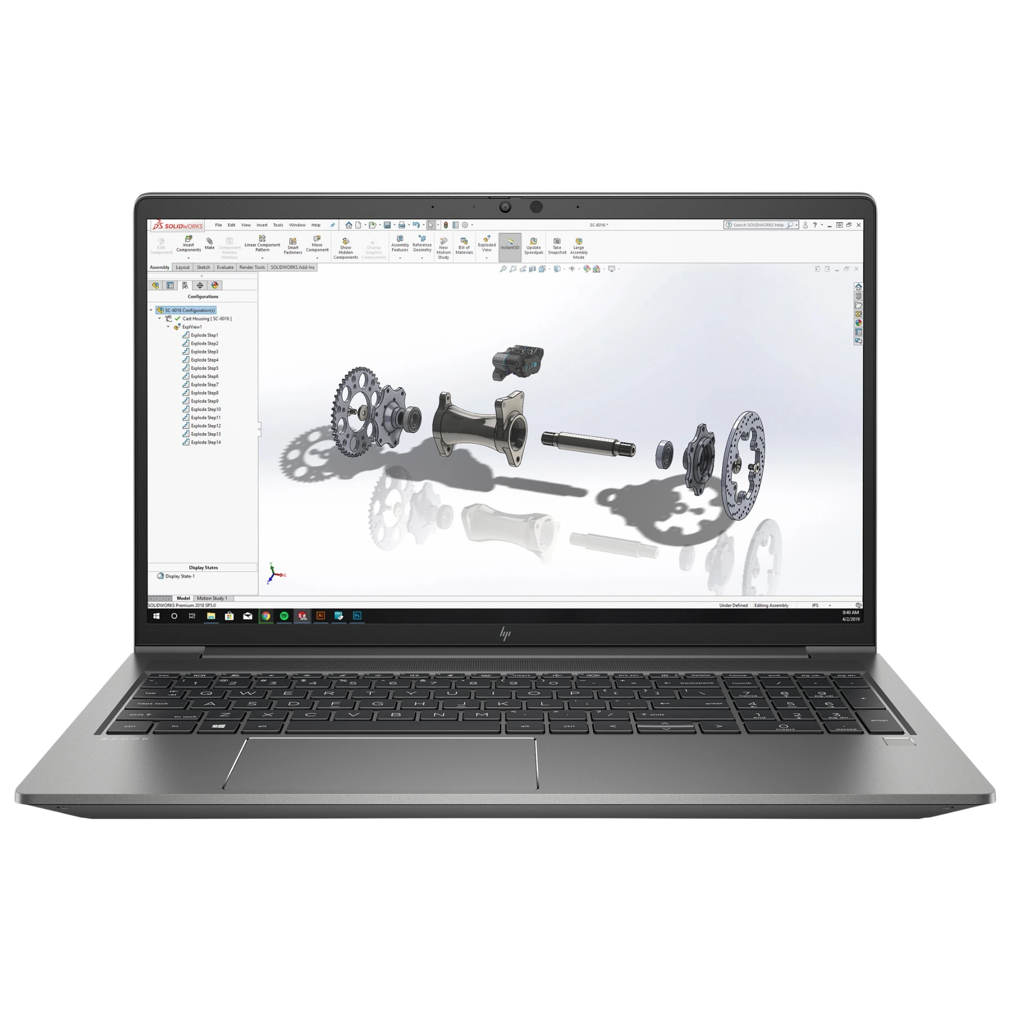 HP Zbook Power 15.6 inch G8 Mobile Workstation PC, 11th Gen Intel(R) Core(TM) i7-11850H, 16GB Ram DDR4, 512Gb m.2 NVme SSD,NVIDIA T1200 GPU 4GB