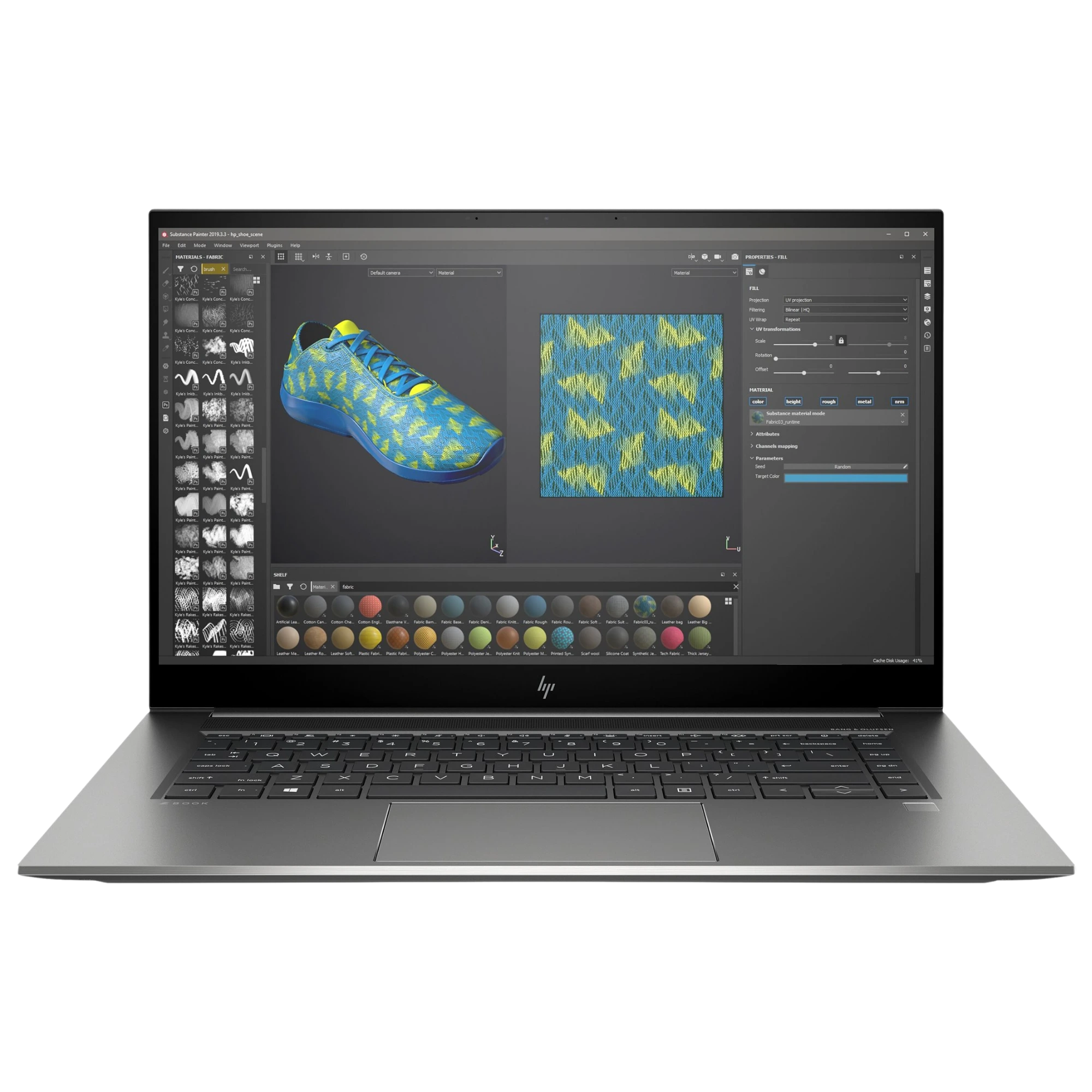 HP ZBook Studio G8 Core i7-11850H 11th Gen 15.6″ FHD Workstation Laptop – 32GB DDR4 RAM, 512GB NVMe SSD, NVIDIA Quadro T1200 4GB - Image 2