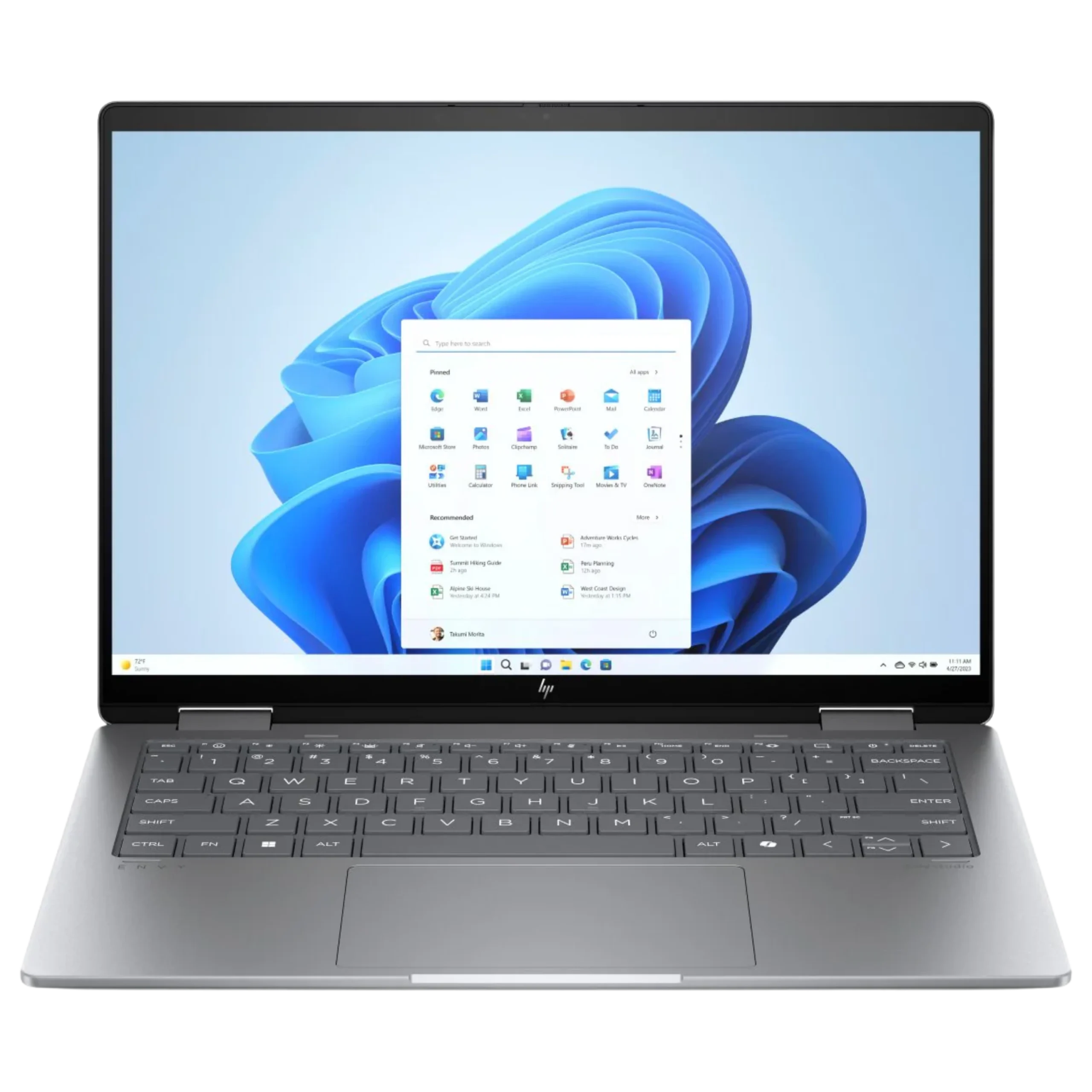 HP Envy x360 14 Ryzen 7 8840HS AI Laptop – 14″ WUXGA Touch 2-in-1 Convertible, 32GB LPDDR5X RAM, 512GB PCIe Gen4 NVMe SSD - Image 8